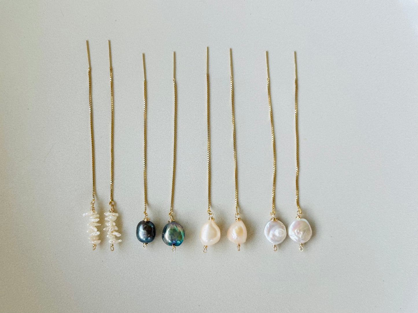 *NEW* Pearl Ear Threaders