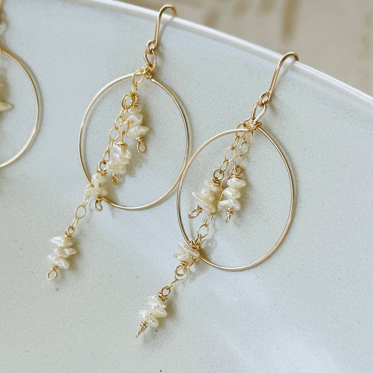 *NEW* Pearl Statement Earrings