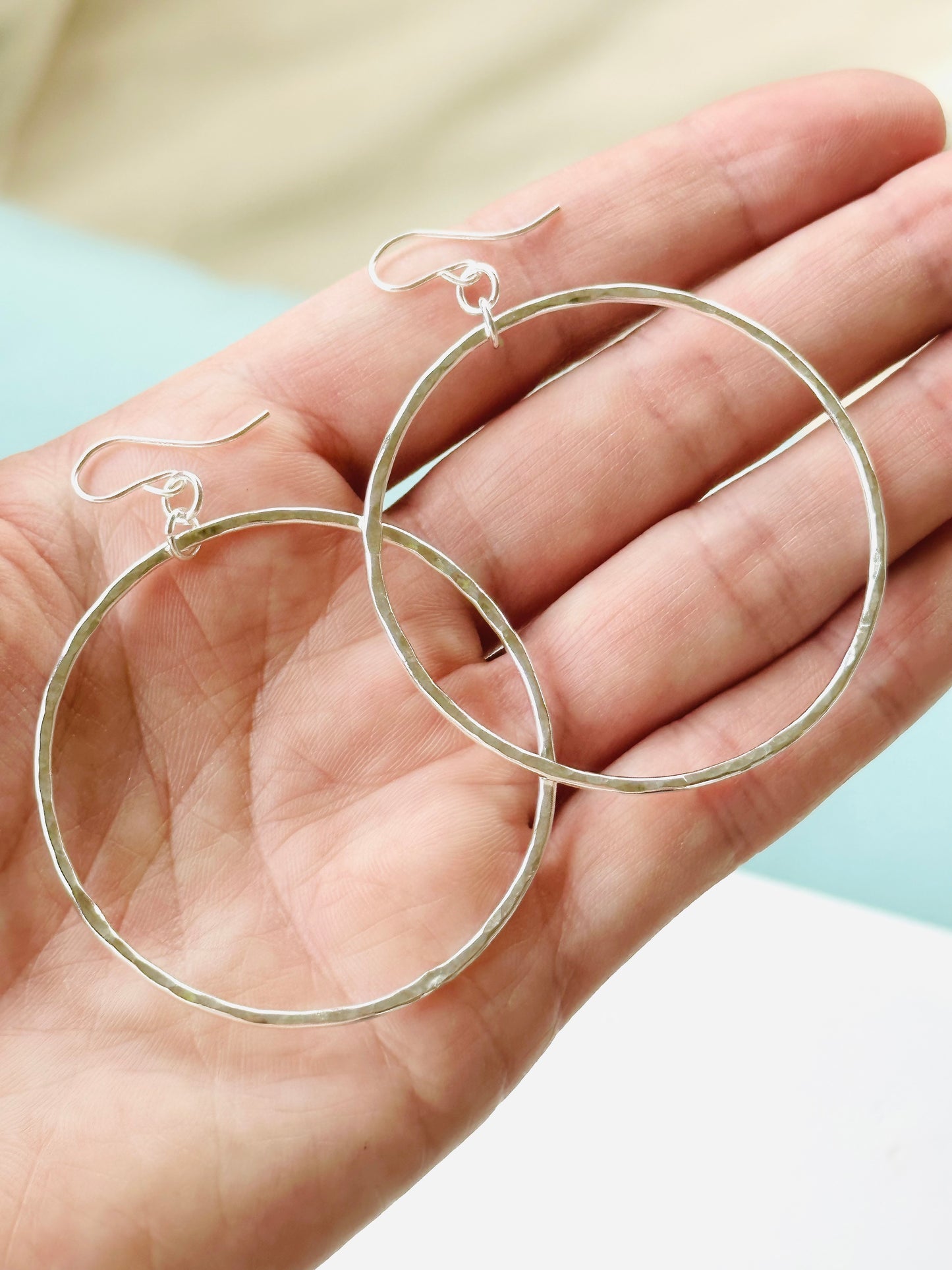 Dangle Hoop Earrings