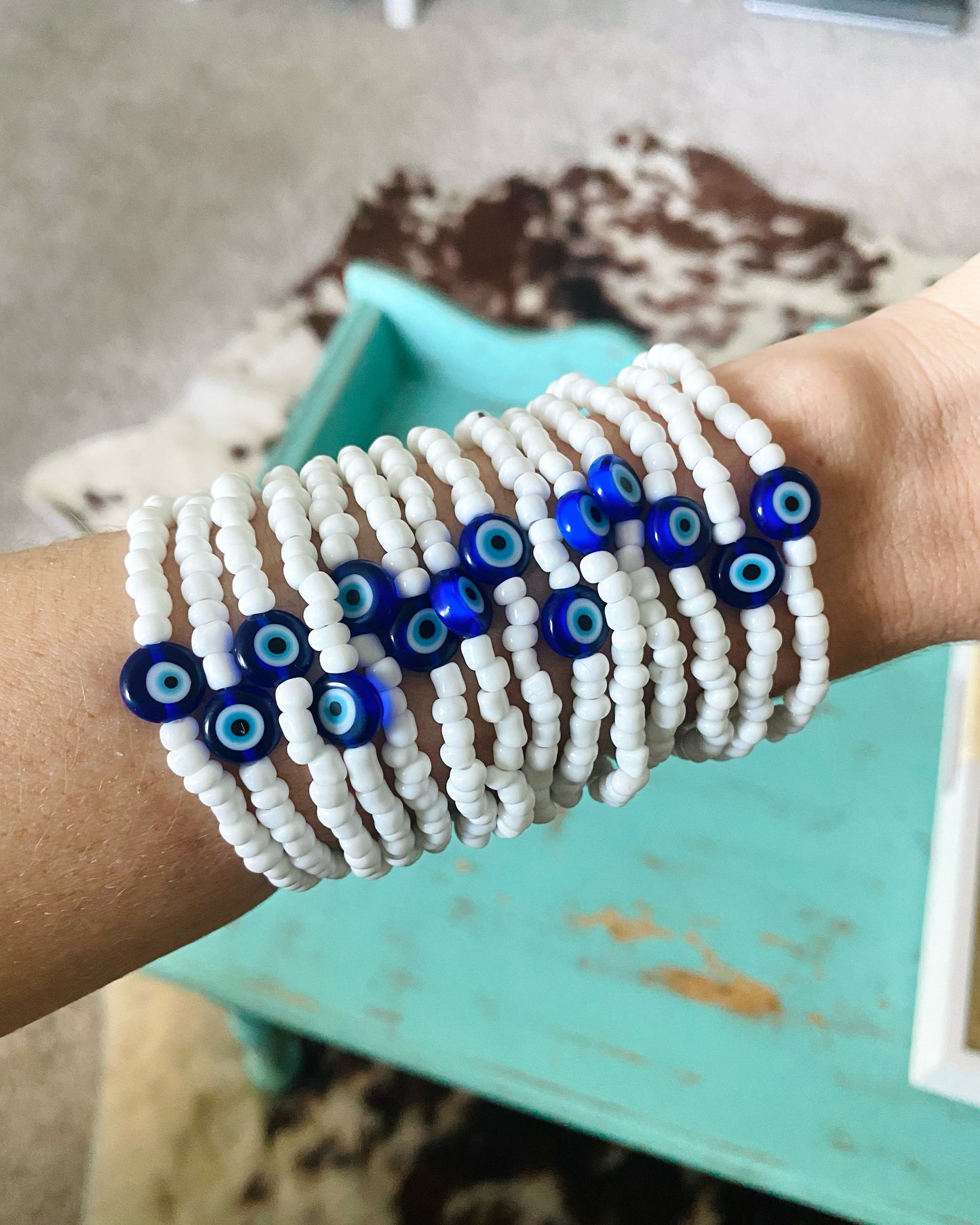 Evil Eye Beaded Bracelets