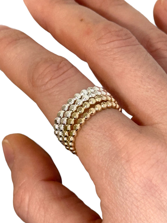 Beaded Stackable Rings