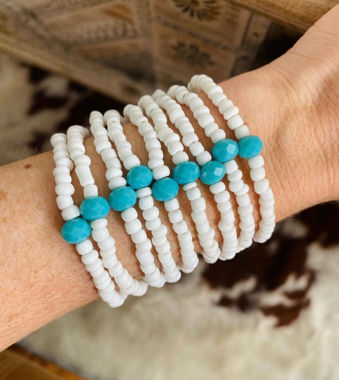 Blue Crystal Bracelets