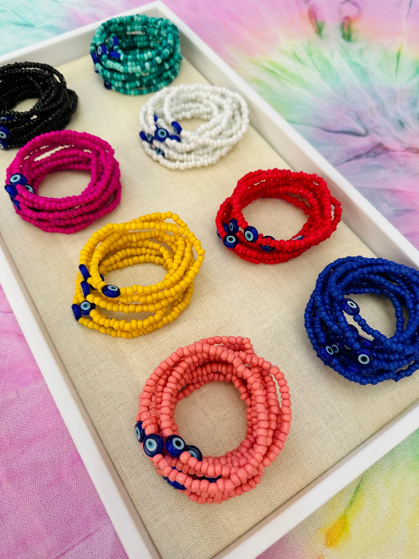 Evil Eye Beaded Bracelets